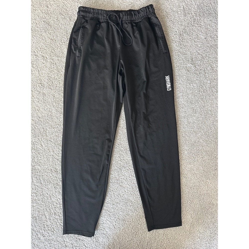 Gymshark Women Black Joggers Athletic Training Pants XL Tactical Running Workout
